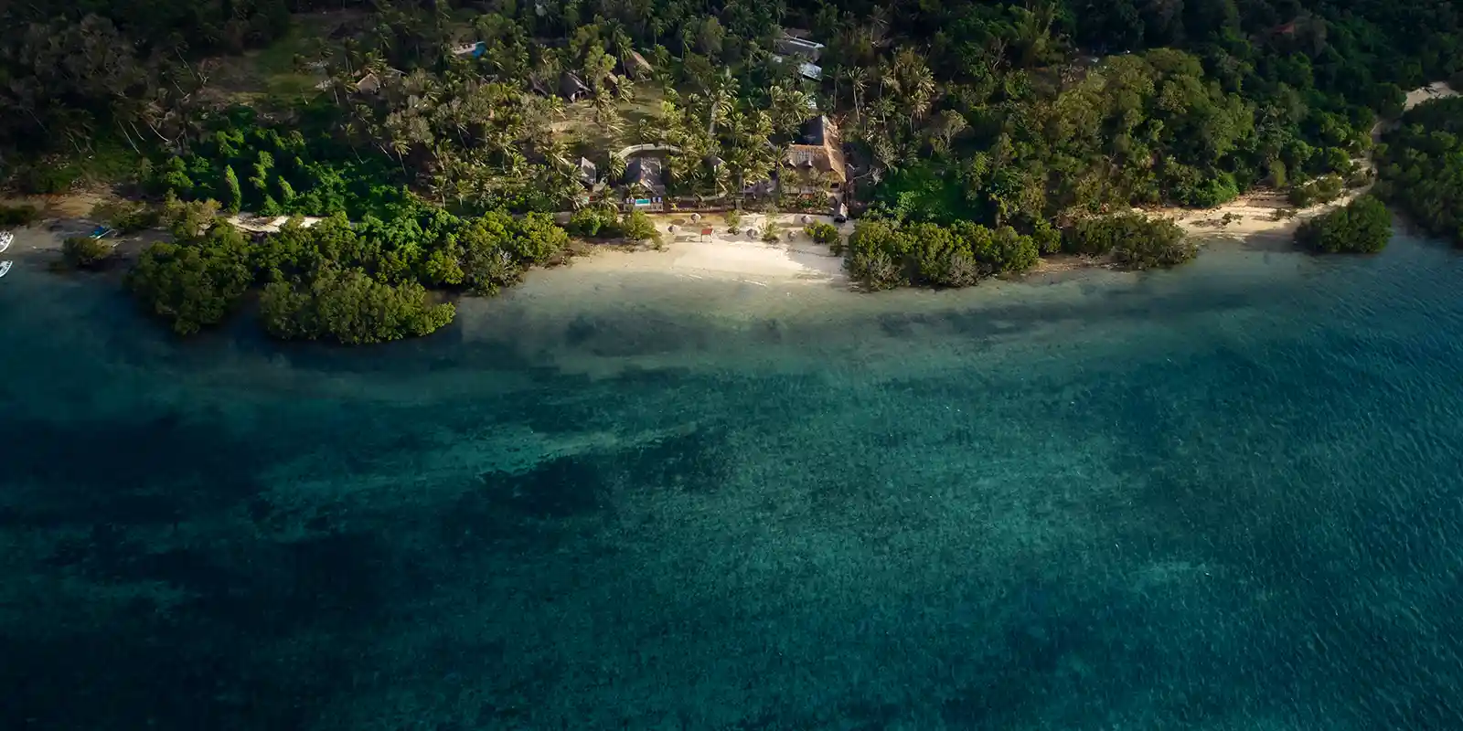Aerial of Pole Pole Lodge in Tanzania