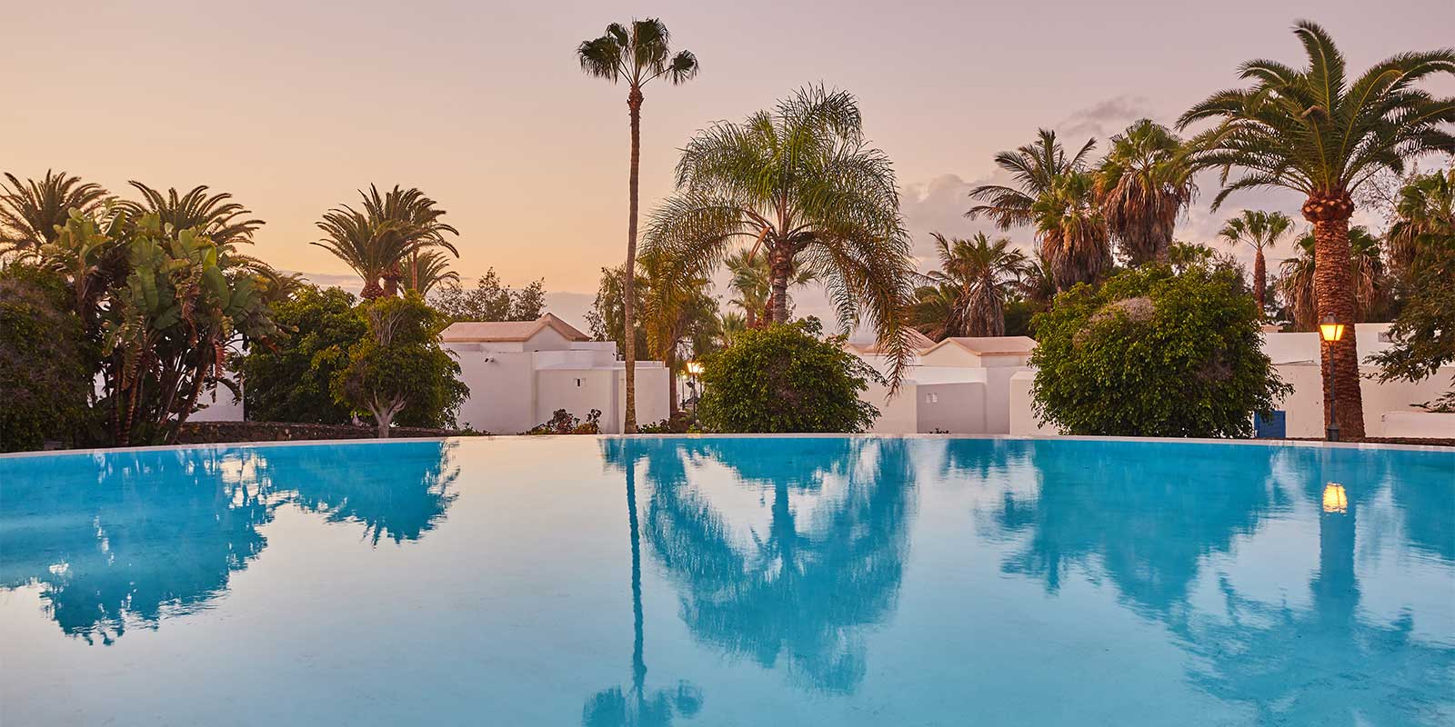 Swimming pool at Sandos Atlantic Gardens in Lanzarote