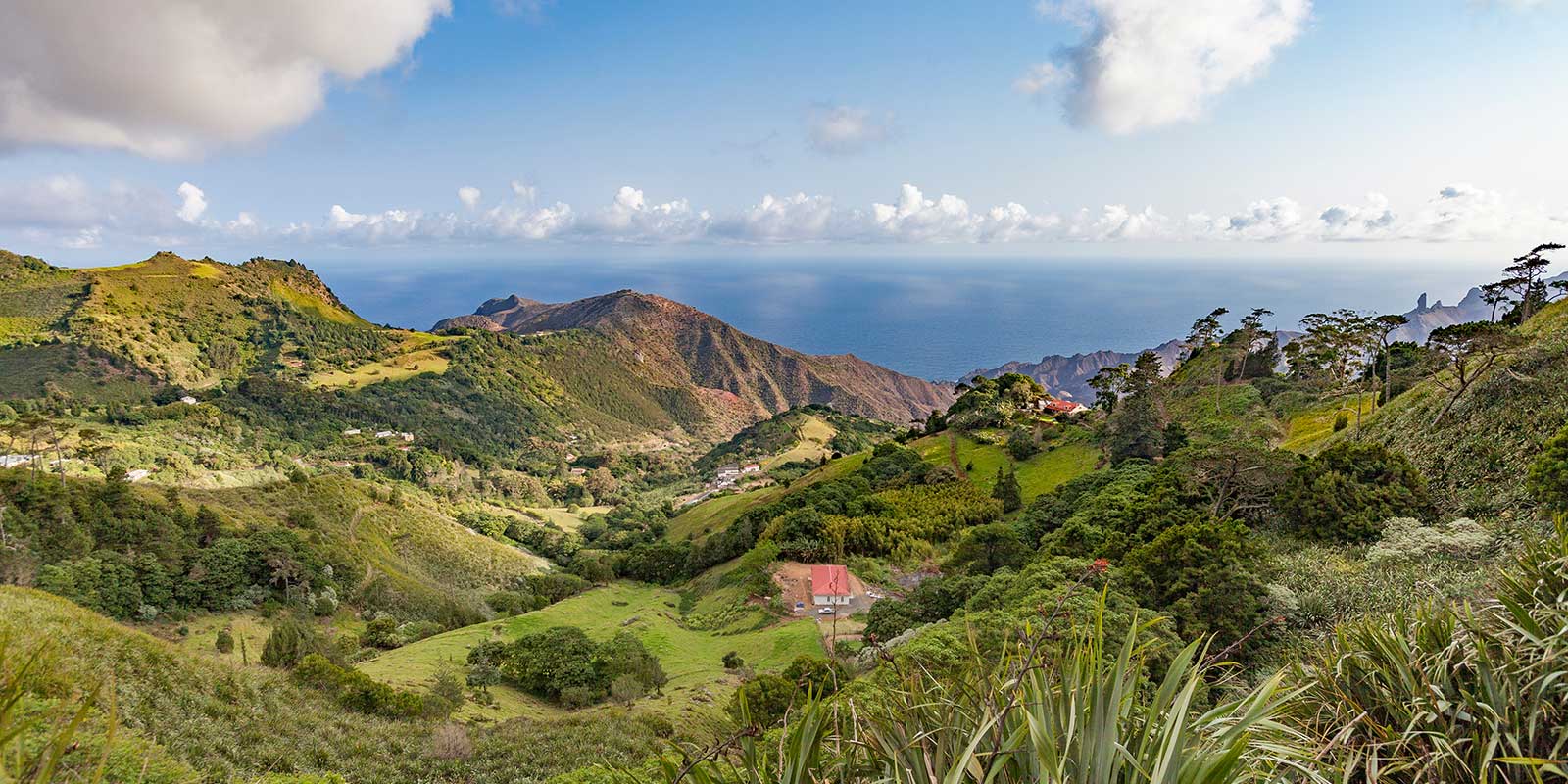St Helena Island landscape