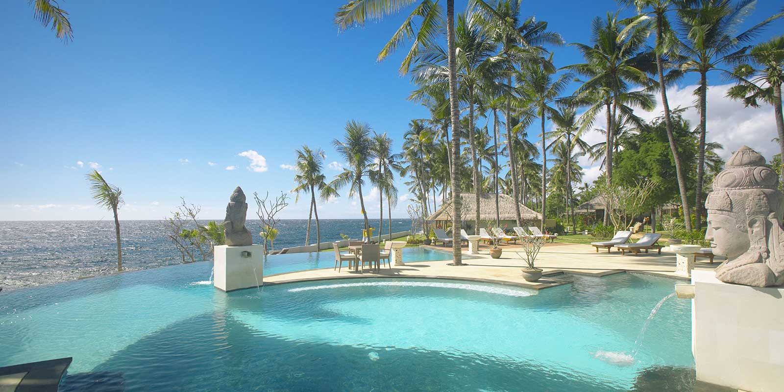 Pool at Siddhartha Ocean Front Resort & Spa, Bali