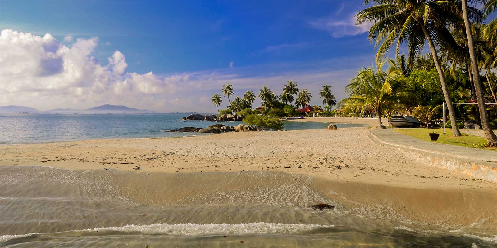 Beach on Bangka Island, Indonesia