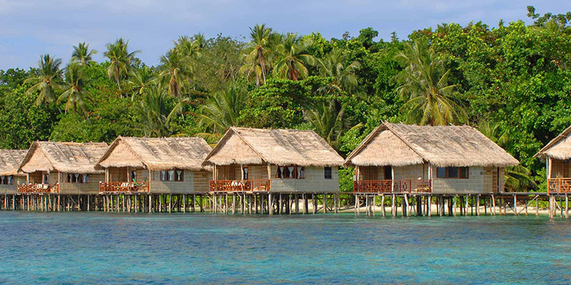 Papua Paradise Eco Resort in Raja Ampat, Indonesia