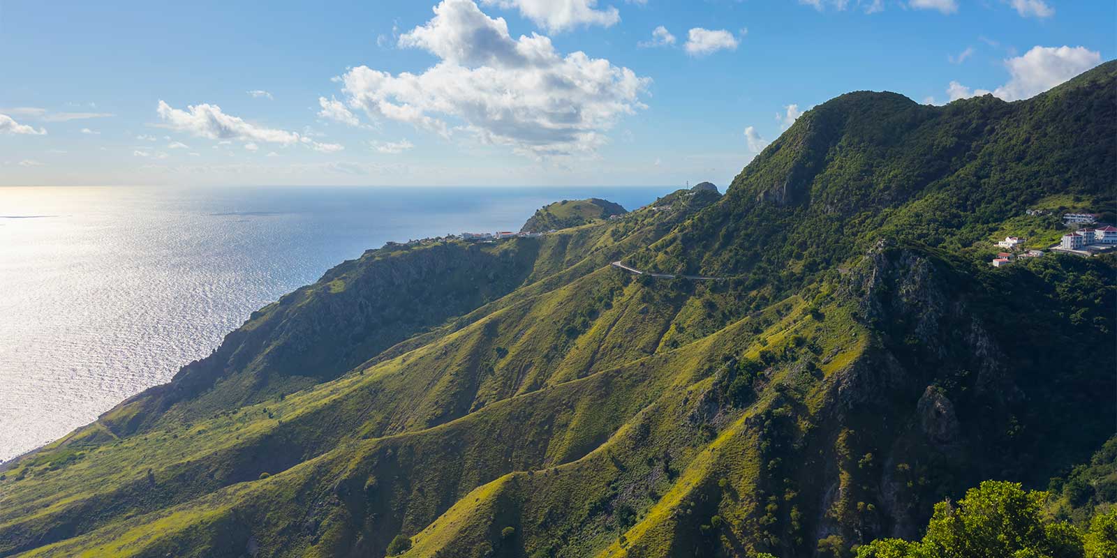 Mount Scenery on Saba in the Caribbean