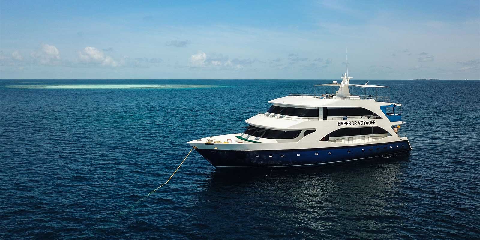 Emperor Voyager liveaboard in the Maldives.