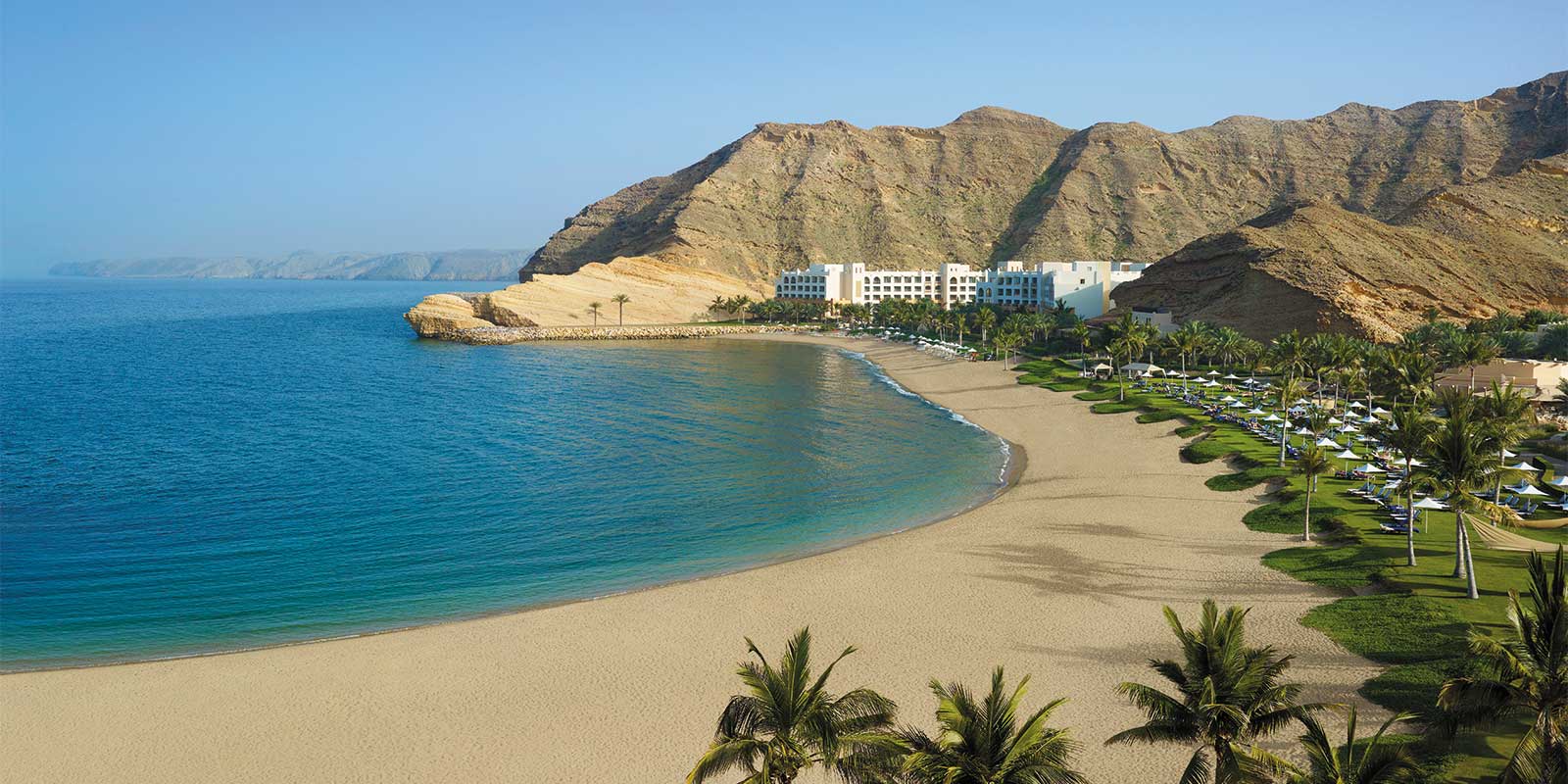 Beach at Shangri-La Barr Al Jissah Resort & Spa in Muscat, Oman