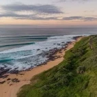 Some of South Africa's east coastline.