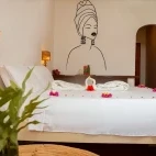 Standard double room at Basecamp Mafia Island Eco Resort in Tanzania