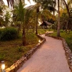 Gardens at Pole Pole Lodge in Tanzania