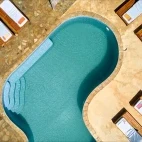 Swimming pool at Pole Pole Lodge in Tanzania