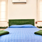 A double room at the Casa de Marita in the Galapagos.