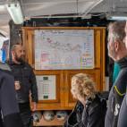 Dive briefing on board Solmar V liveaboard