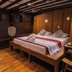 Double cabin on board Amira liveaboard in Indonesia