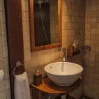 Bathroom on board Amira liveaboard in Indonesia