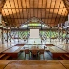 Marine outpost building at Coral Eye Resort in Bangka Archipelago, Indonesia