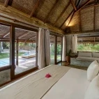 Pool villa at Coral Eye Resort in Bangka Archipelago, Indonesia