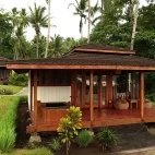 Bungalow room at Dive into Lembeh in Indonesia