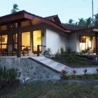 Longhouse room at Dive into Lembeh in Indonesia