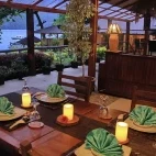 Restaurant at Dive into Lembeh in Indonesia
