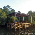 The mangrove hammock lookout at Meridian Adventure Dive Resort, Raja Ampat.