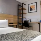 View of a double room at Meridian Adventure Dive Resort, Raja Ampat.