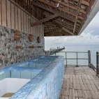 Rinse tanks at Nunukan Island Resort. Indonesia.