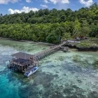 Kakaban Island near Nunukan Island Resort. Indonesia.