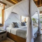 Luxury garden view villa at Siladen Resort & Spa in Indonesia