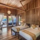 Two bedroom beach villa at Siladen Resort & Spa in Indonesia