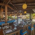 Dining at Siladen Resort & Spa in Indonesia