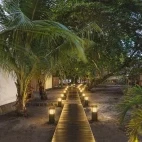 Walkway at Siladen Resort & Spa in Indonesia