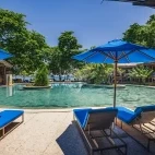 Swimming pool at Siladen Resort & Spa in Indonesia