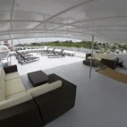 Sun deck on board Atlantis Infiniti Liveaboard in the Philippines