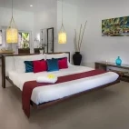 Deluxe suite at Atmosphere Resort & Spa. Holiday accommodation in Dauin, Philippines.