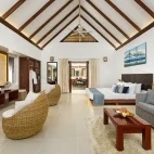 Premium suite at Atmosphere Resort & Spa. Holiday accommodation in Dauin, Philippines.