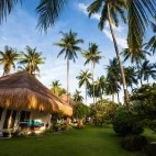 Resort suite at Atmosphere Resort & Spa. Holiday accommodation in Dauin, Philippines.