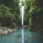 Casaroro Pool near Atmosphere Resort & Spa. Holiday accommodation in Dauin, Philippines.