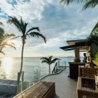 Dive bar at Solitude Acacia Resort in Anilao, the Philippines