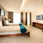 Deluxe room at Solitude Acacia Resort in Anilao, the Philippines