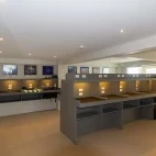 Dive centre camera room at Solitude Acacia Resort in Anilao, the Philippines