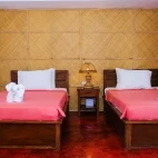 Beachfront cabana twin room at Ticao Island Resort in the Philippines