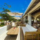 Terrace bar at Spice Island Beach Resort in Grenada