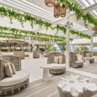 Courtyard at Spice Island Beach Resort in Grenada.