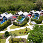 Luxury almond pool suite at Spice Island Beach Resort in Grenada