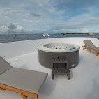 The hot tub on board the EcoPro Seascape.