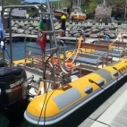 The Haliotis Santa Maria Dive Centre RIB, Azores