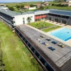 Aerial view of Hotel Colombo, Santa Maria, Azores