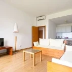 View of an apartment living area at Hotel Colombo, Santa Maria, Azores.