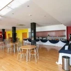The buffet area at Hotel Colombo, Santa Maria, Azores.