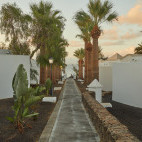 Path to the sea at Sandos Atlantic Gardens in Lanzarote