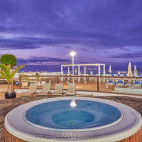 Hot tub at Sandos Papagayo Beach Resort in Lanzarote
